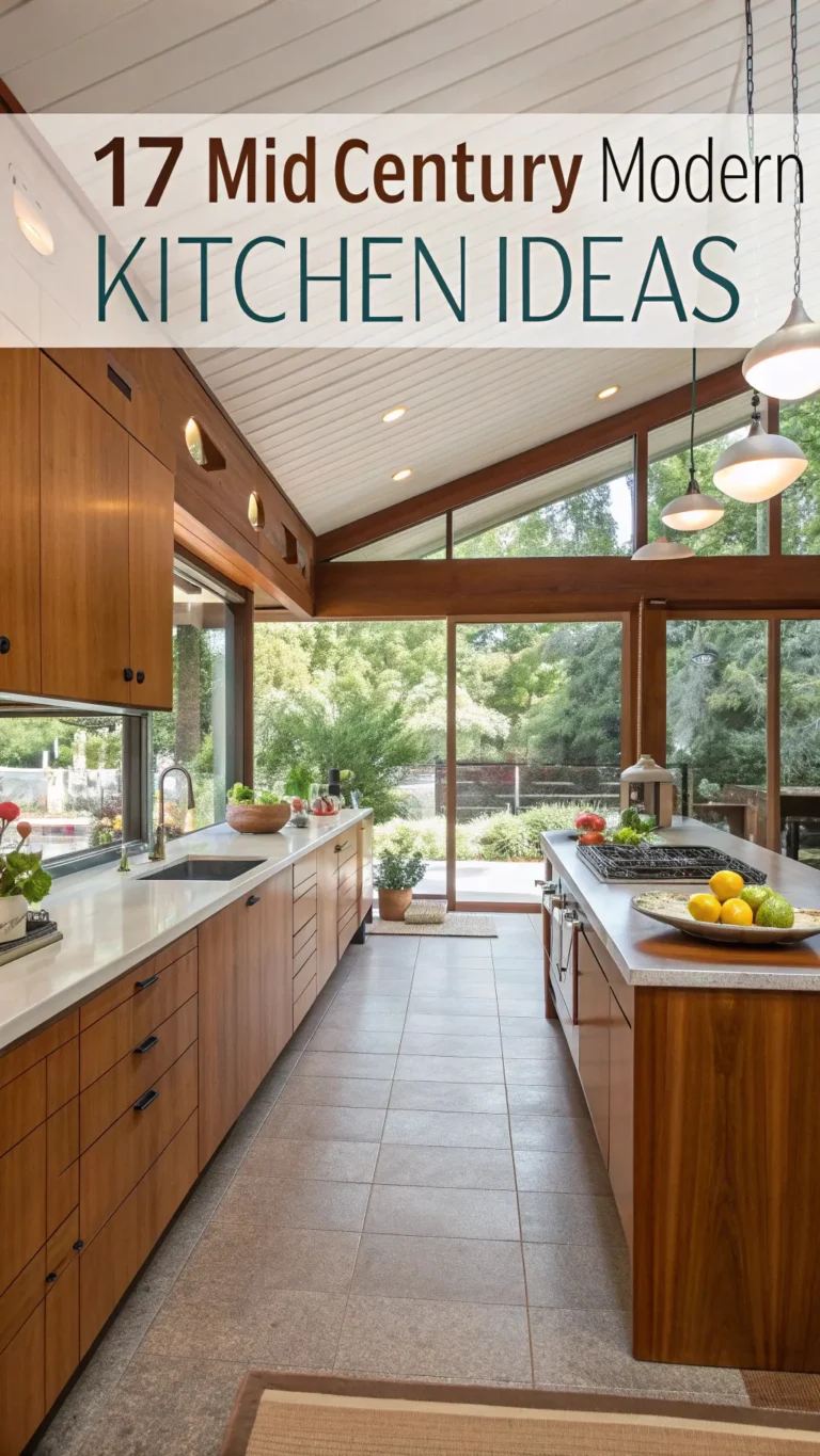 Mid Century Modern Kitchen Ideas