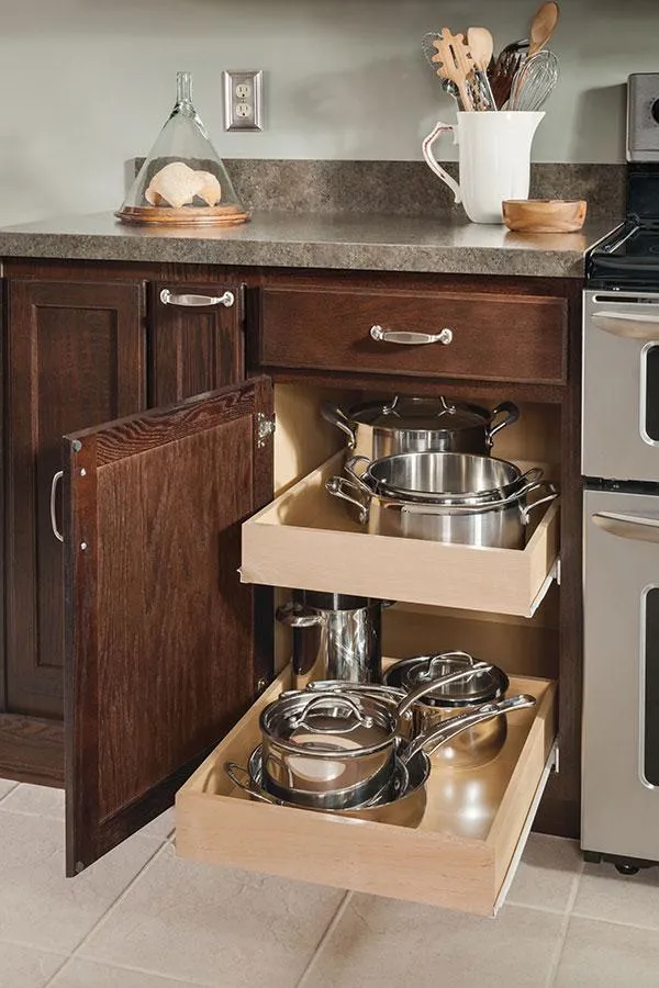 deep kitchen drawer organization ideas