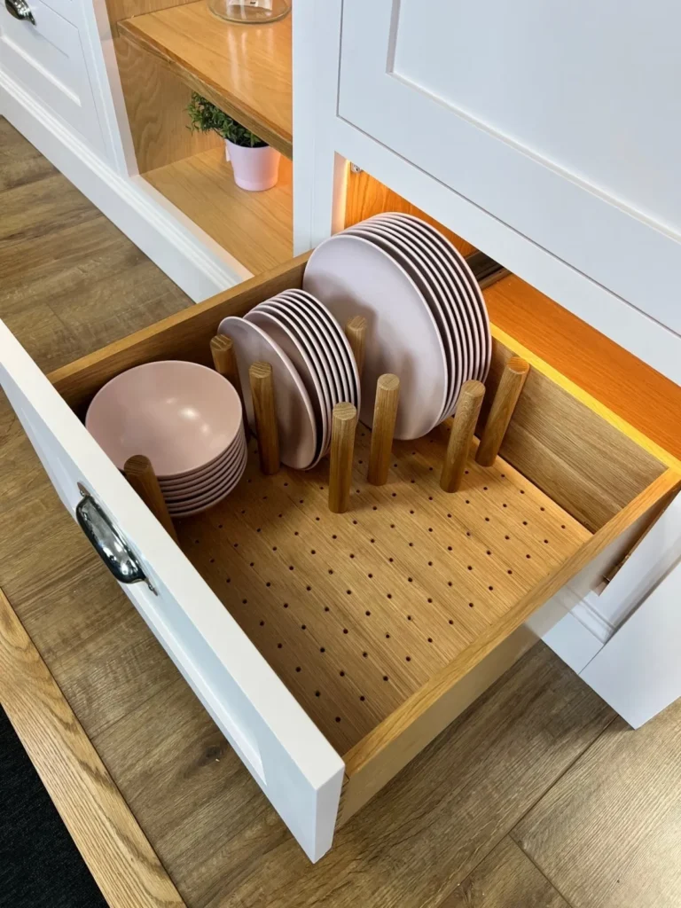 deep kitchen drawer organization ideas