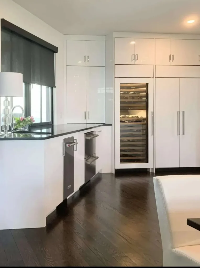 kitchen tall cabinet ideas