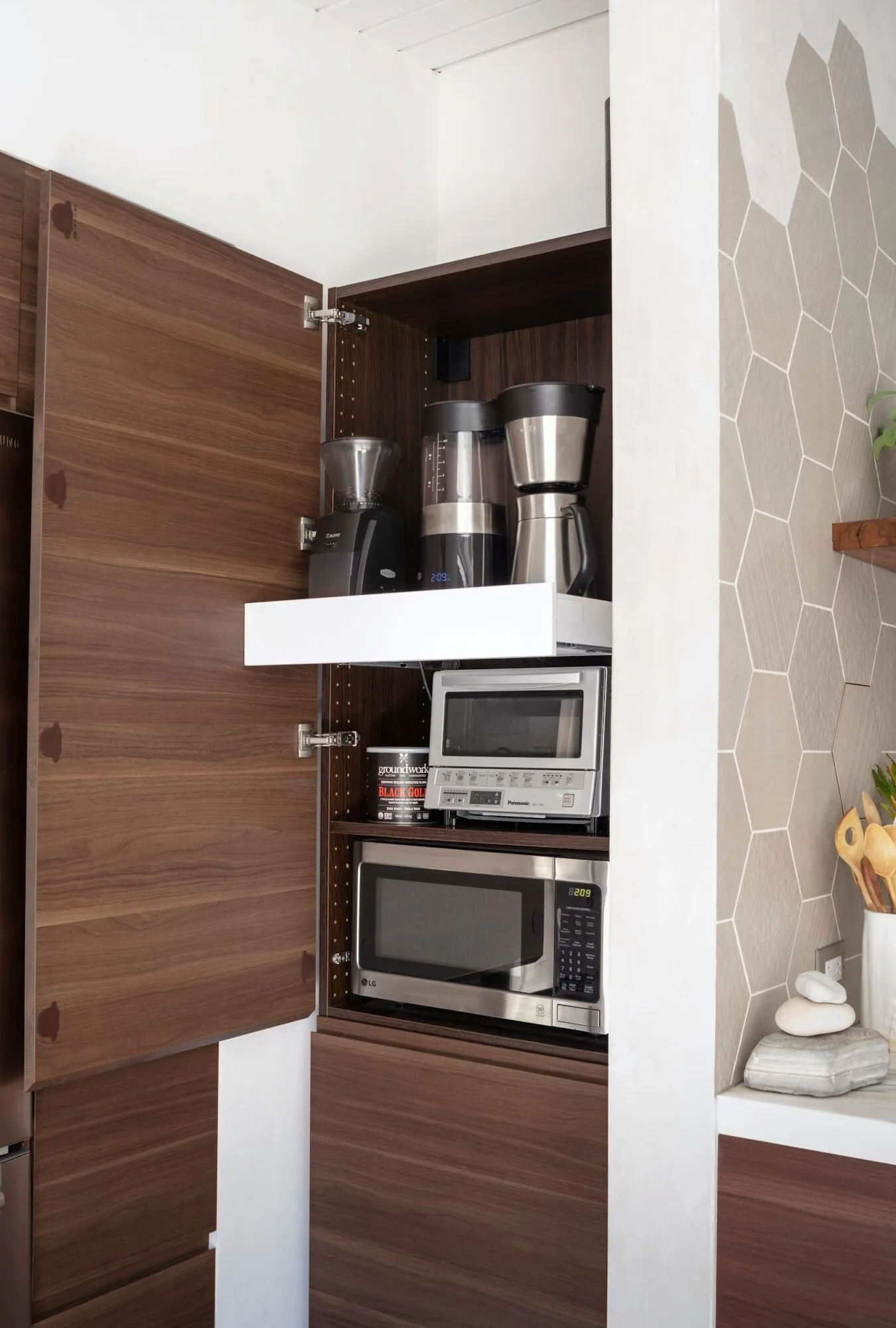 kitchen appliances organization ideas