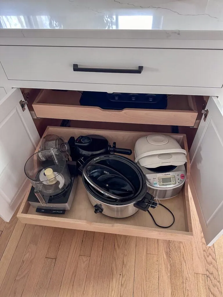 kitchen appliances organization ideas