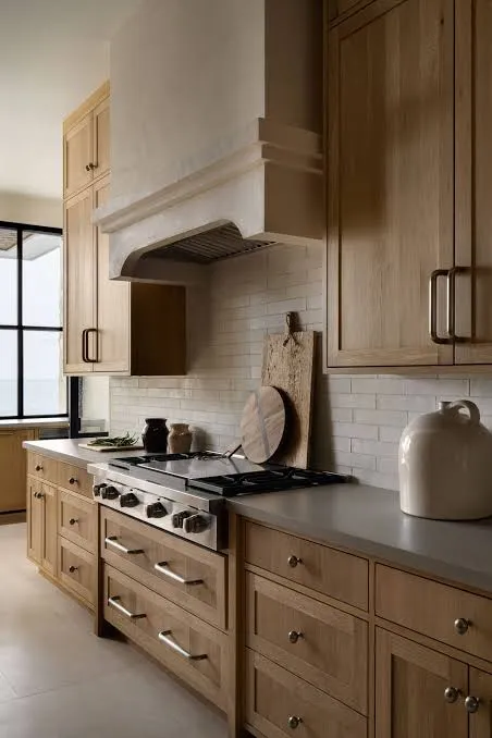 Neutral Wood Kitchen