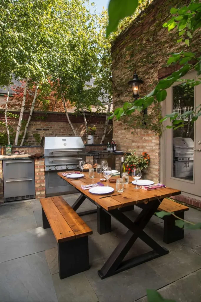 Backyard Outdoor Kitchen