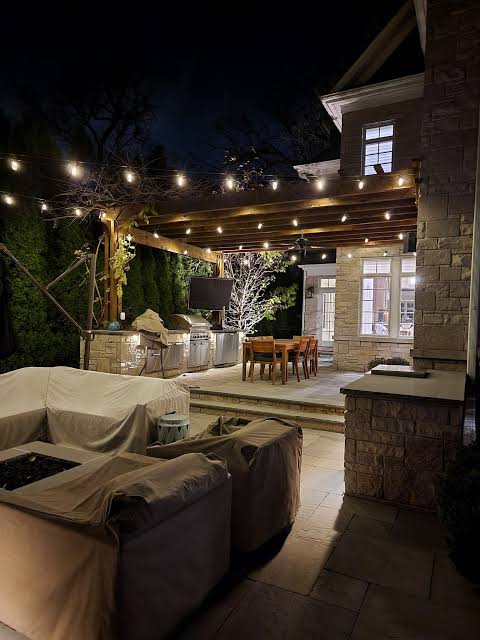 Outdoor Kitchen Lighting Ideas