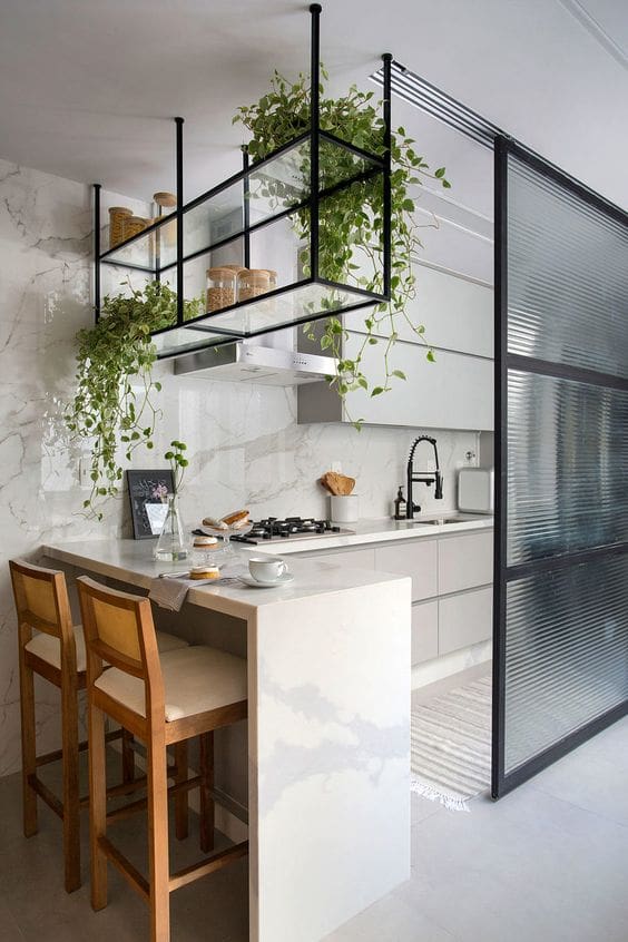 Multi-Functional Kitchen Partition Design Ideas