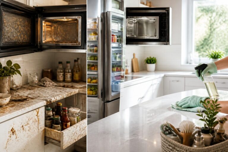 How to Deep Clean a Gross Kitchen: The Ultimate Step-by-Step Checklist