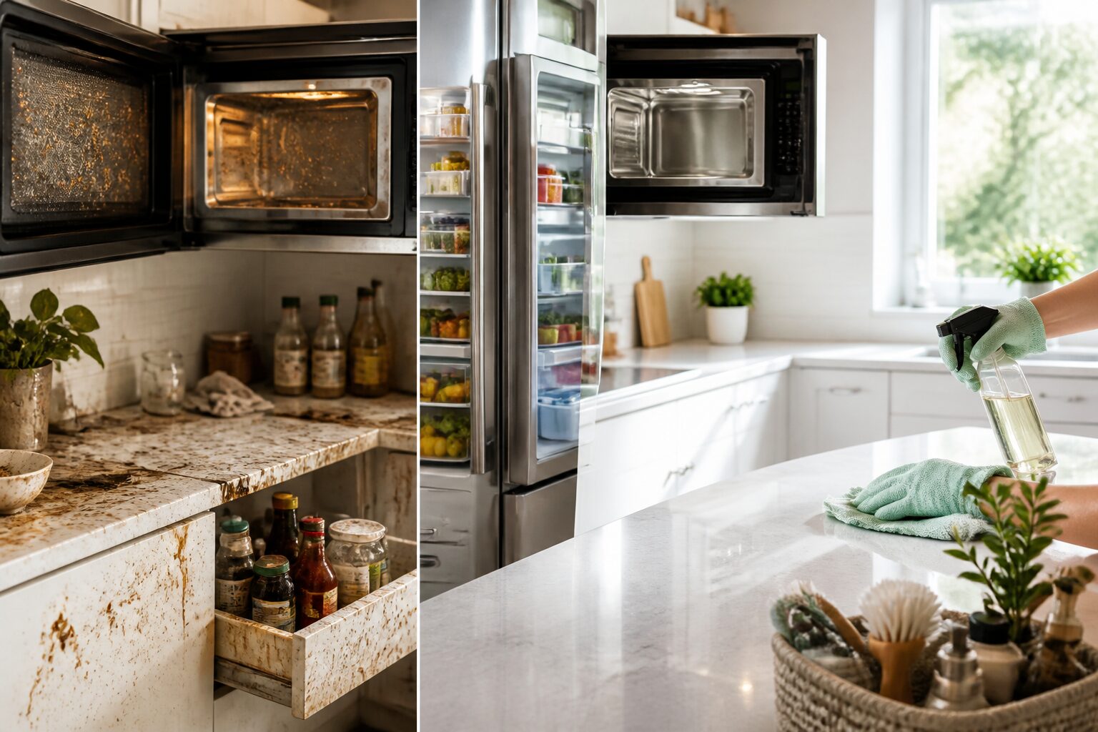 How to Deep Clean a Gross Kitchen: The Ultimate Step-by-Step Checklist