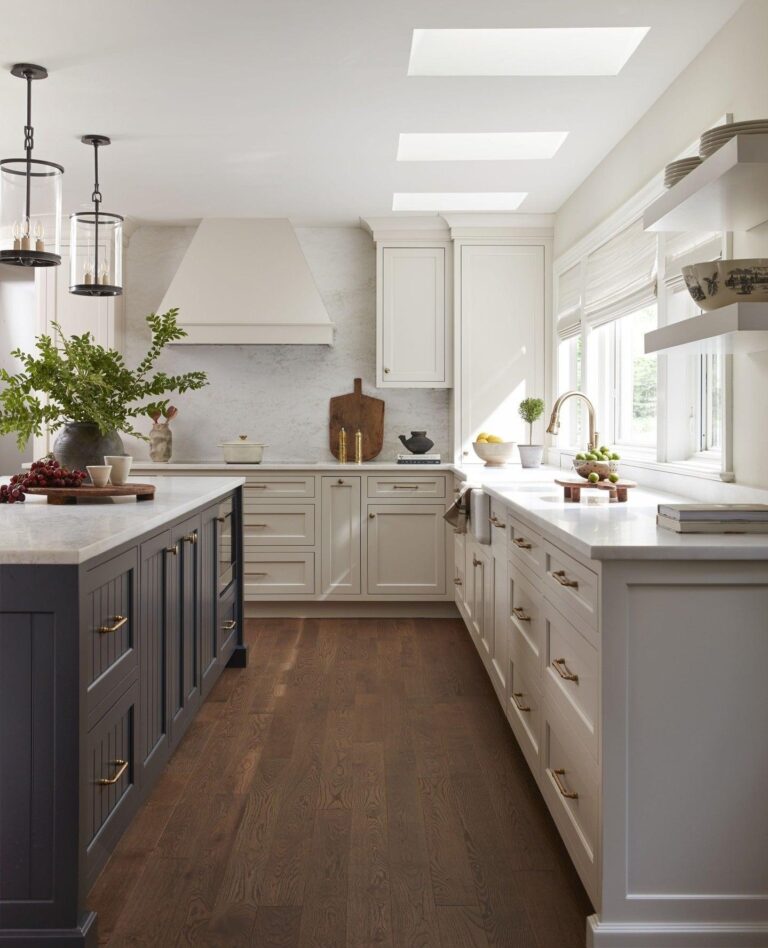 Bold Dark Wood Floor Kitchen Ideas Just Work