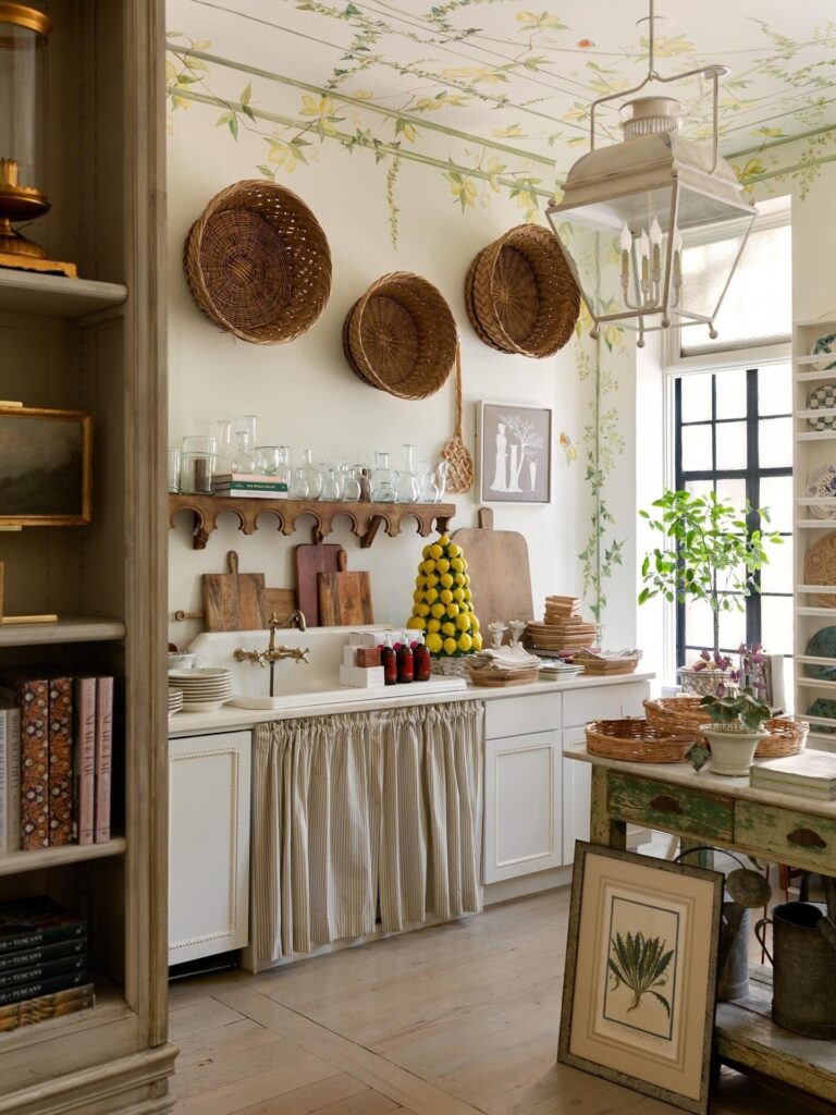 Earthy boho kitchen ideas