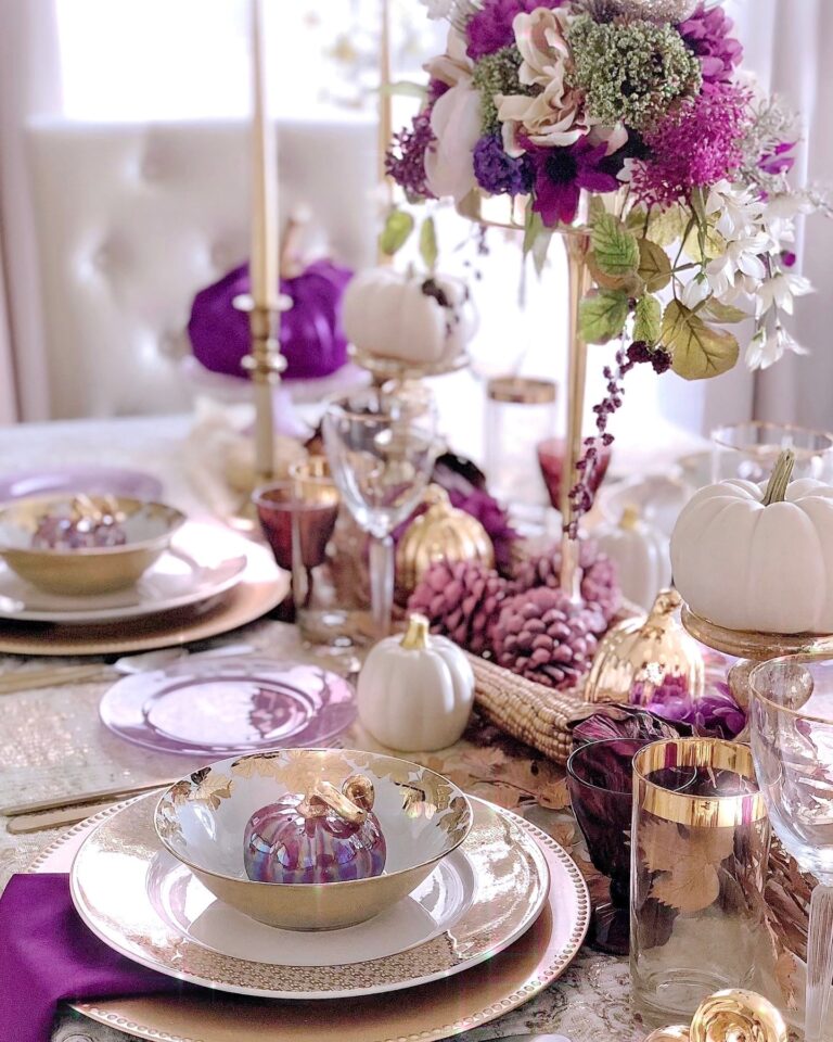 Stunning Fall Tablescape