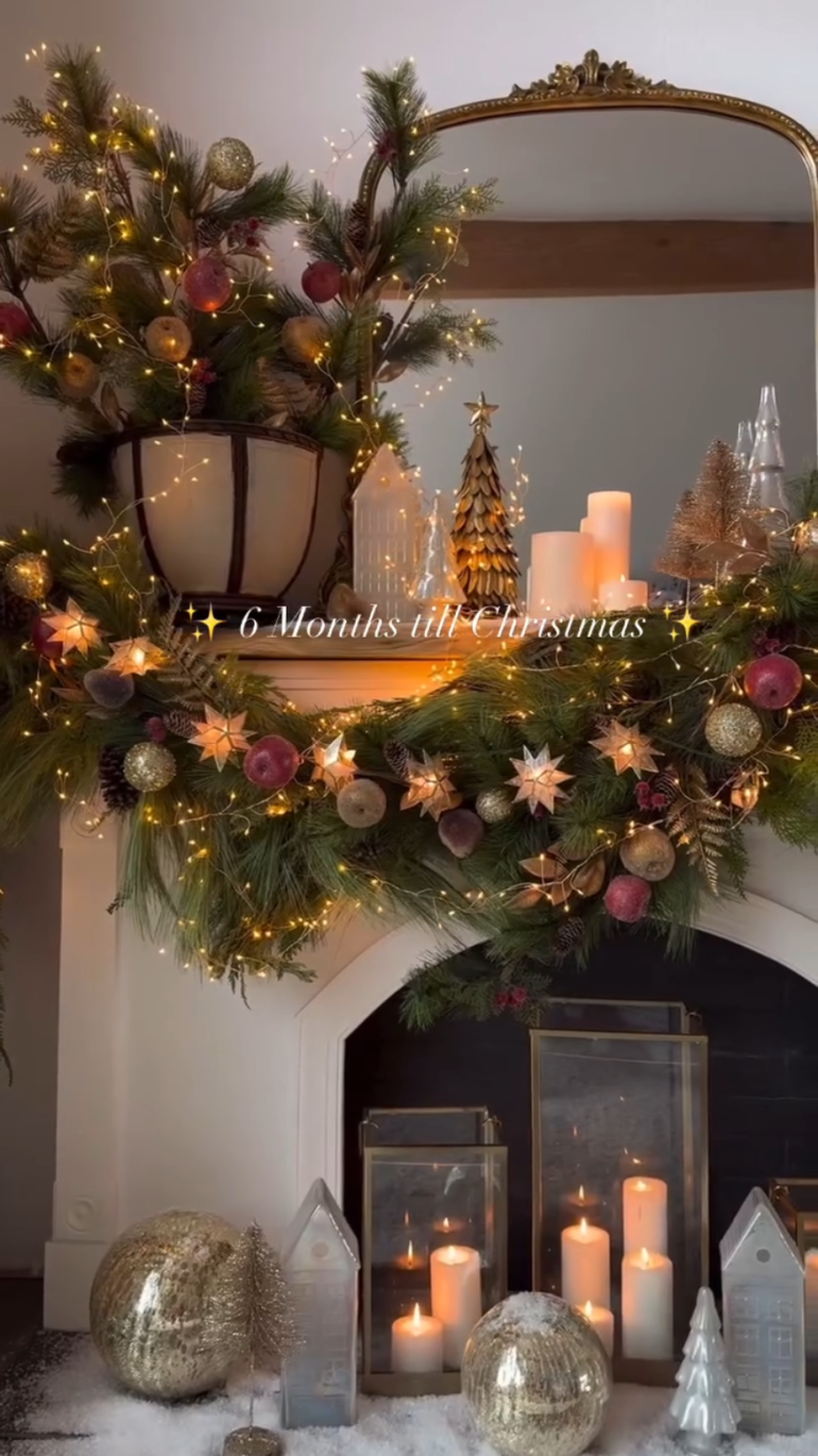 Christmas Mantel Design